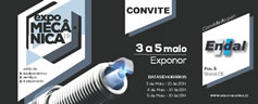 Convite para ExpoMecânica 2019 - ENDAL